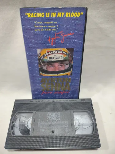 Fita VHS Ayrton Senna para Sempre