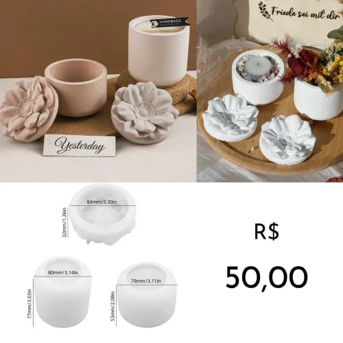 MOLDES DE SILICONE lote com 11 modelos