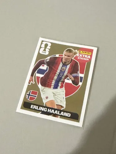 Haaland Ouro - Dourada - Extra sticker - Legend