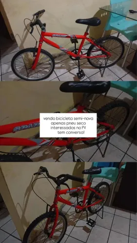 BICICLETA SEMI NOVA