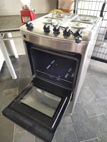 Fogao consulta inox