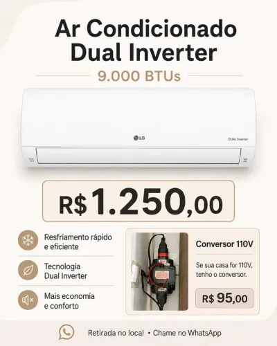 AR CONDICIONADO LG