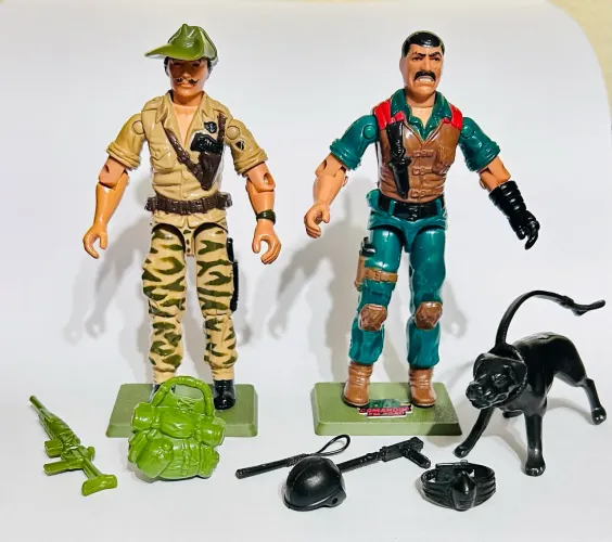 Comandos Em Ação Patrulheiro da Selva + Cão Bravio Estrela Completos !