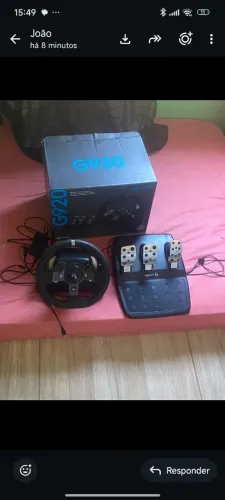 Volante game novo na caixa