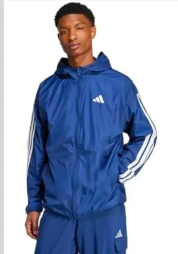 Corta vento azul adidas