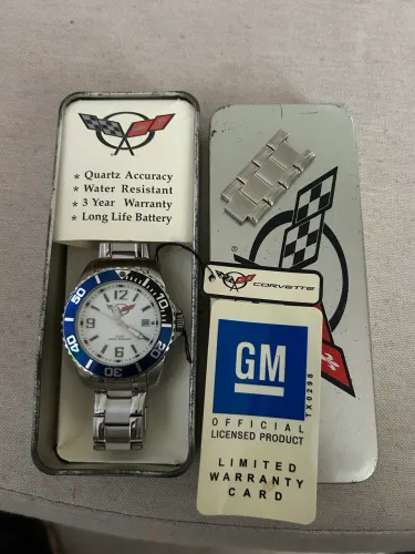 Relógio GM Corvette