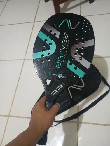 Raquete de Beach Tennis bravee 12k Carbon