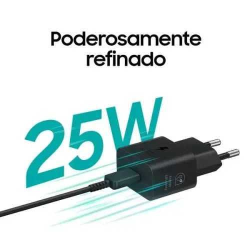 Carregador Super Fast Charging 25W (COM CABO) - PROMOÇÃO PARA CNPJ - PRODUTO NOVO!