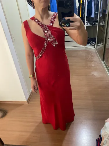 Vestido de festa longo