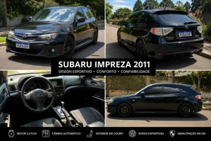 Subaru Impreza 2.0 16V 160cv Aut. 2011