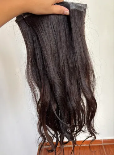 Cabelo humano para mega hair