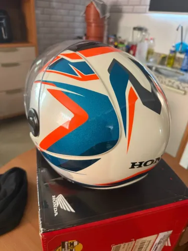 Capacete Honda aberto TAM 56 NOVO