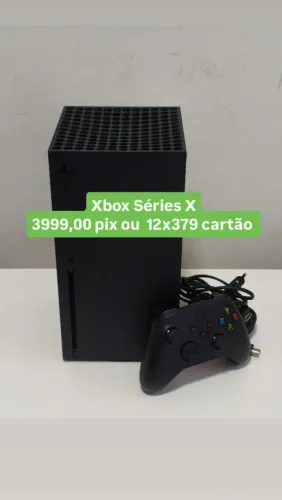 Xbox series X 1tb 90 dias de garantia