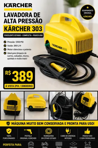Lavadora de Alta Pressão Kärcher 303