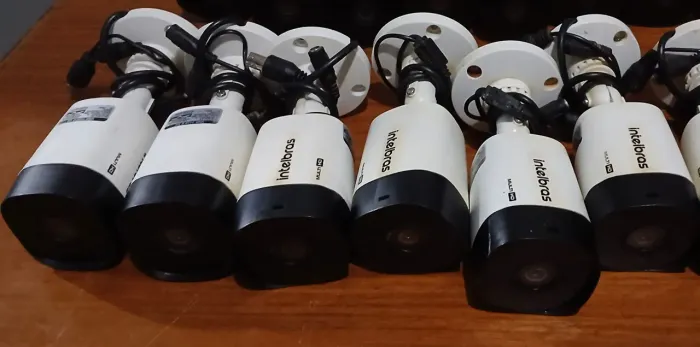 6 câmeras intelbras usadas 