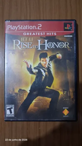 Jogo Original PS2 Jet Li - Rise tô Honor