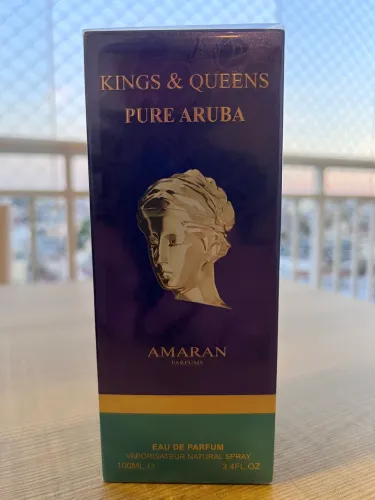 Perfume Amaran Pure Aruba 100ml EDP - Original Lacrado - Árabe 