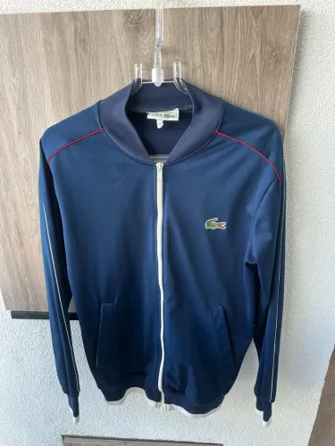 Lacoste original blusa jaqueta linda impecável azul zíperes ok Campinas cambuí