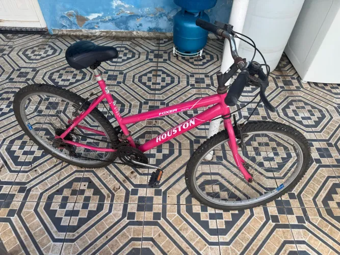 Bike feminina com marcha
