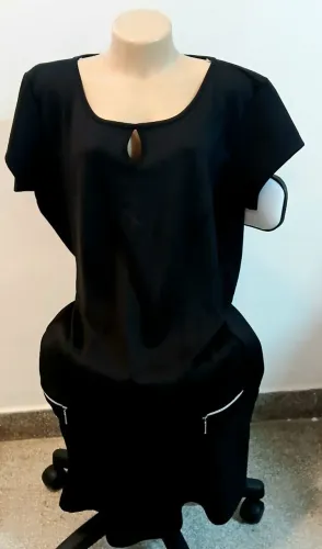 Vestido Plus size preto