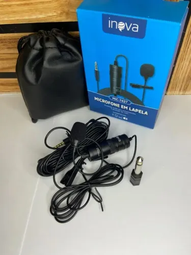 MICROFONE EM LAPELA MIC-7427 INOVA -
