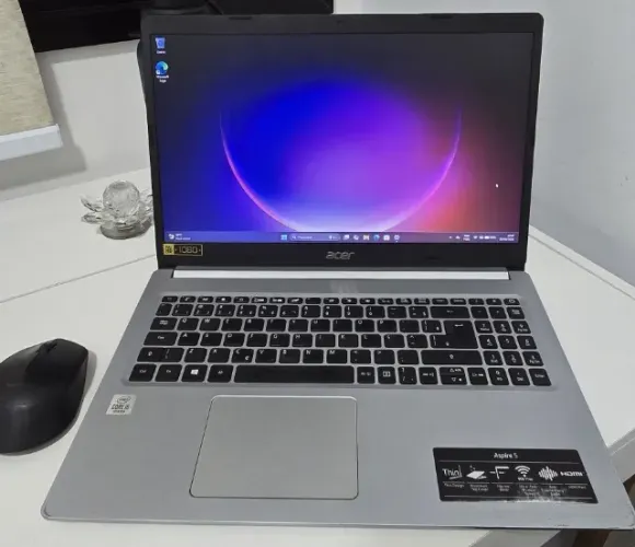 Notebook Acer Aspire 5 Intel Core I5 8gb 256gb Ssd Windows 11 Prateado