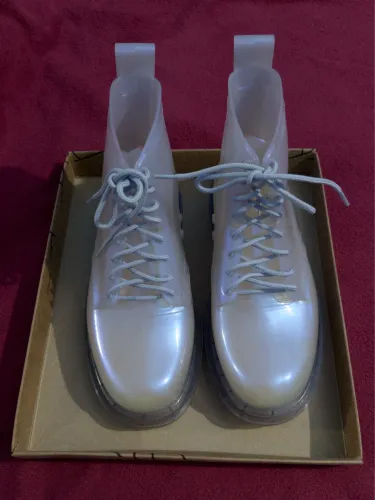 Bota Coturno Melissa Holográfica 37