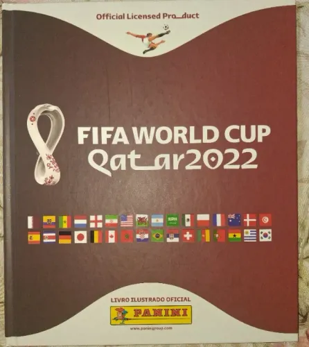 Álbum de Figurinhas Copa do Mundo 2022
