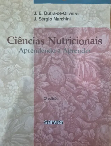 Livro Ciências Nutricionais - Aprendendo a Apreender