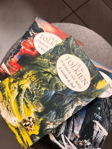 Livro Trilogia Senhor dos Anéis