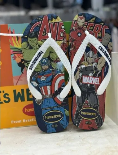 Chinelo masculino vingadores Avengers grande havaianas 41/42 novo 