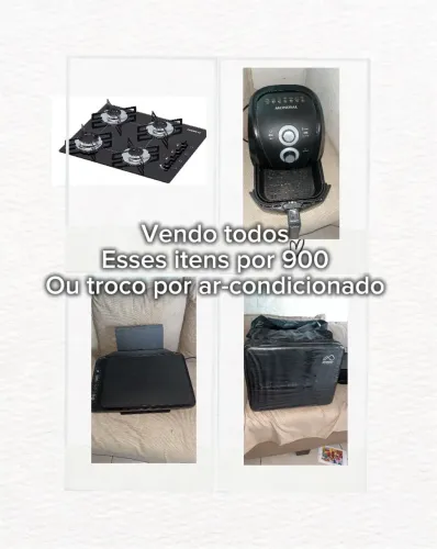 Venda por 900 ou troca em ar-condicionado