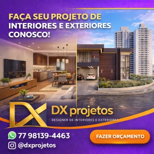 Visualização Arquitetônica 3D Realista | DX Projetos