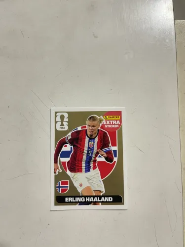     Figurinha Ouro do Haaland disponível