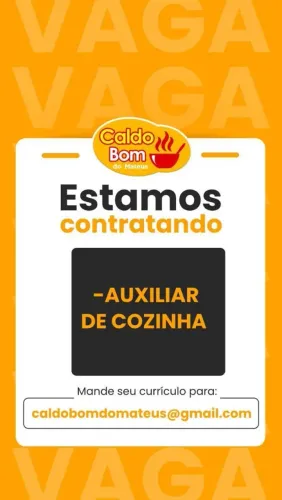 Auxiliar de Cozinha