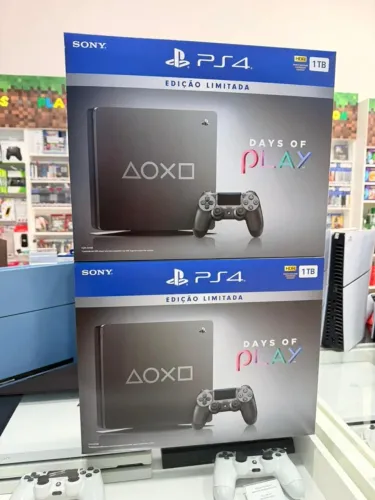Ps4 ed days of play lacrado 2 unidades nacional faço olx