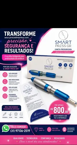 Caneta presurizada