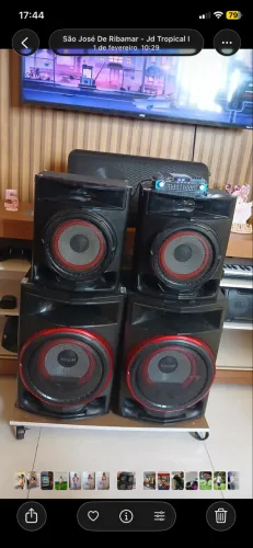 Caixas de som LG Xboom