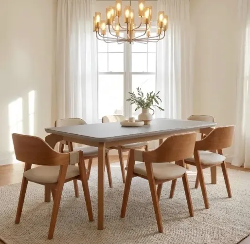 Conjunto de Jantar Verona Premium 6 Lugares