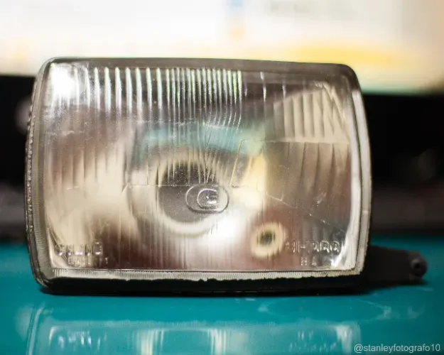 Farol Honda Nx 350 Sahara Cibié Original Lente de Vidro ( mosca Branca)