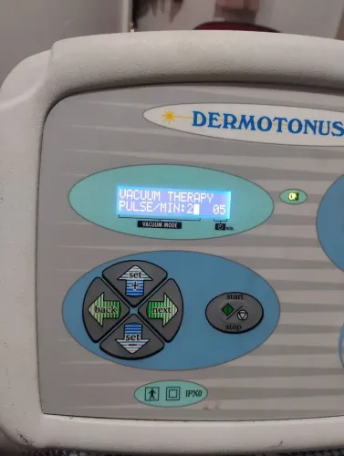 Dermotonus funcionando só o aparelho sem acessorios