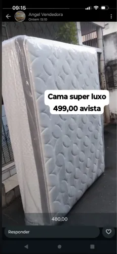 Cama de casal luxo
