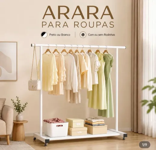Arara de roupas