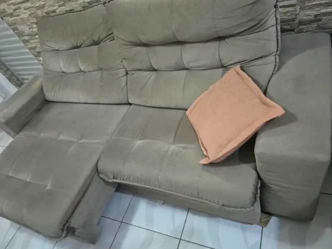 Vendo sofá 3 lugares reclinável