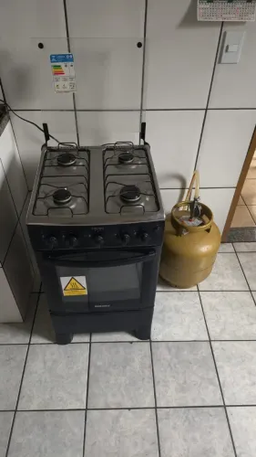 Fogão 4 bocas com gás incluso