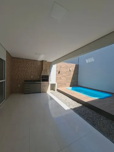 CASA MODERNA E IMPECÁVEL PARA LOCAÇÃO | SANTA CRUZ II com 3/4 piscina