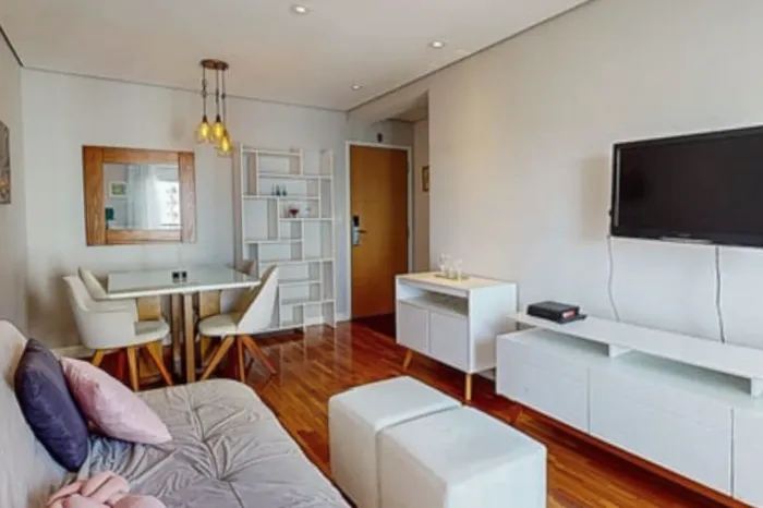 Apartamento para venda em Vila Olímpia com 1 quarto, 1 vaga, 55m²