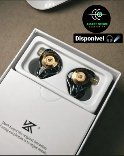 Fone KZ EDX Pro Original In Ear Gamer Retorno Palco