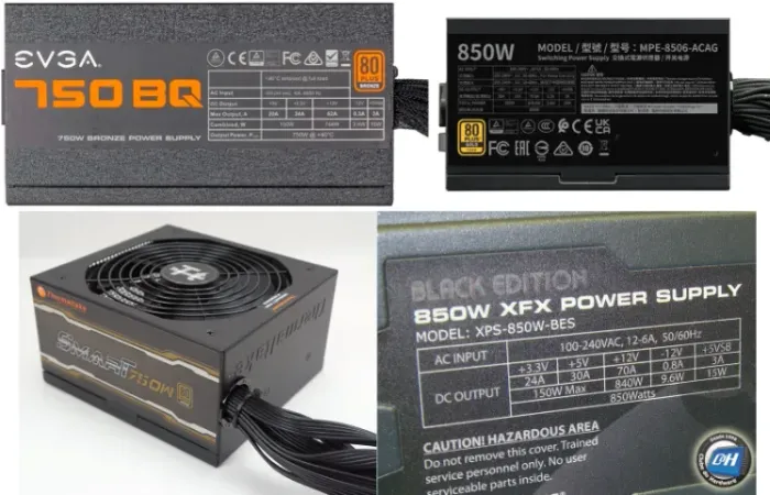fontes ATX 750w e 850w