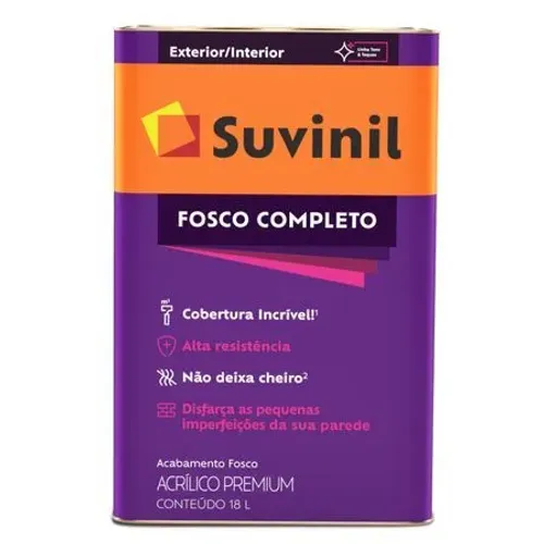 Tinta Suvinil fosco completo